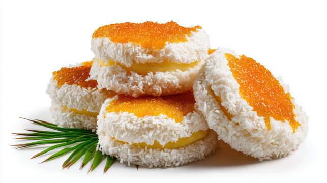 steamed rice flour malaysian putu piring dessert