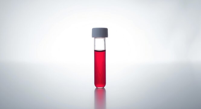 Blood vial used for laboratory detection of intravascular coagulation