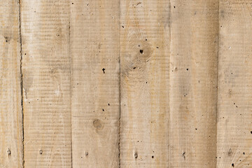 Betonwand mit Holzlattenstruktur - Hintergrund © LinieLux