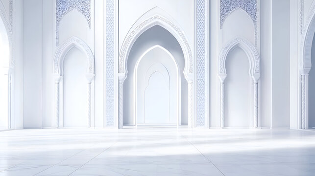 interior of a mosque