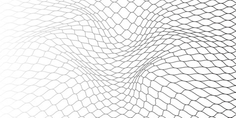 Curved net pattern. Seamless design for sportswear or equipment like soccer goals, volleyball nets, basketball hoops, hockey nets modern © sara