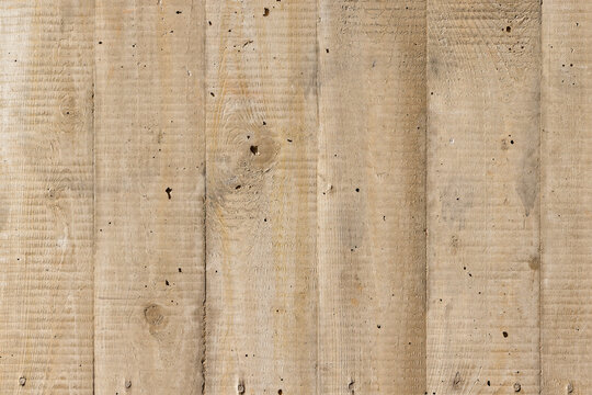 Sichtbeton mit Holzlattenstruktur - Nahaufnahme