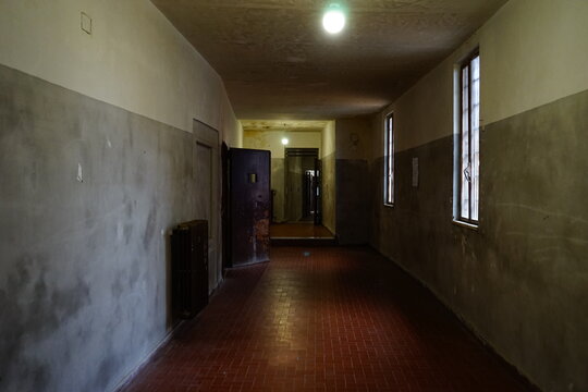 Abandoned jail in Soriano nel Cimino, Lazio, Italy
