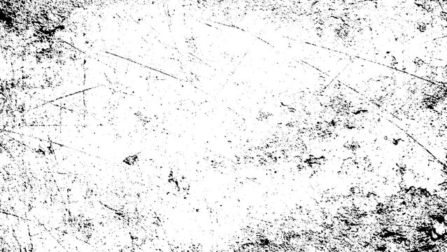 Distressed grunge texture with scratches and imperfections on white background