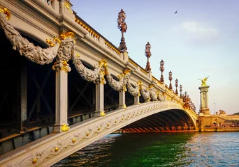 Ingelijste posters Pont Alexandre III pont alexandre iii  © Yaojun