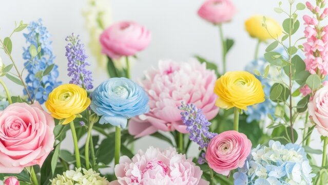 Colorful flowers