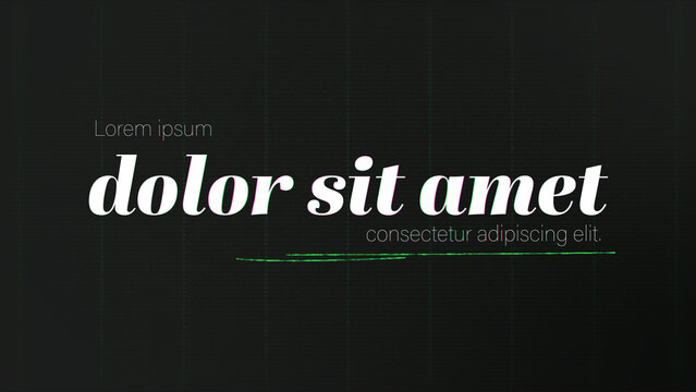 Accent Line Title - Clean Motion Typography with Animated Accent Lines for Stylish Titles and Modern Video Openers