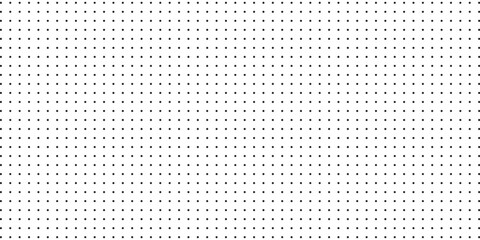 Black polka dots seamless pattern on white background. Halftone minimalist abstract wall in diagonal lines. © yuli