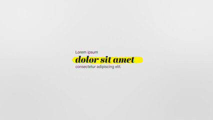 Minimal Accent Title - Clean Kinetic Typography Animation with Elegant Accent Lines for Professional Video Titles and Presentations