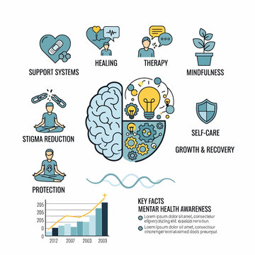 Mental Health Infographic Images – Browse 25,514 Stock Photos, Vectors ...