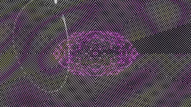 Sewing Needle on Fabric Surface.