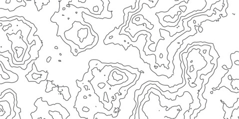 Fototapeta premium Seamless abstract vector pattern featuring nature elements and tree silhouettes on a colorful map backdrop for an artistic wallpaper design