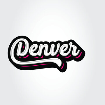 Hand Lettering Typography Vector Template