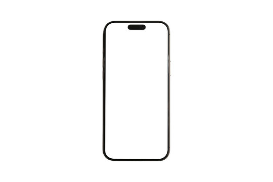 Smartphone Mockup - Clipping Path phone pro max frameless mockup. Mobile phone premium png digital device for make mockup 