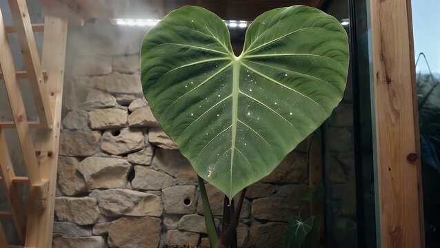 A detailed depiction of the Plectranthus Amboinicus plant, highlighting its botanical features and its relevance within the context of holistic wellness practices
