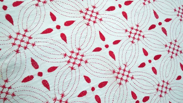 Discover the artistry of intricate hand-sewn Nakshi Katha, a timeless Bangladeshi textile tradition blending colorful designs and cultural heritage through exquisite stitching. Traditional Bangladesh