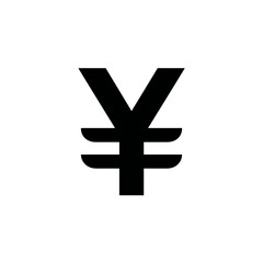 Obraz premium Bold, minimalist black symbol against a white background. Two horizontal lines and a 'V' shape