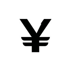 Obraz premium A bold, black graphic symbol centered on a white background, suggesting currency or monetary value