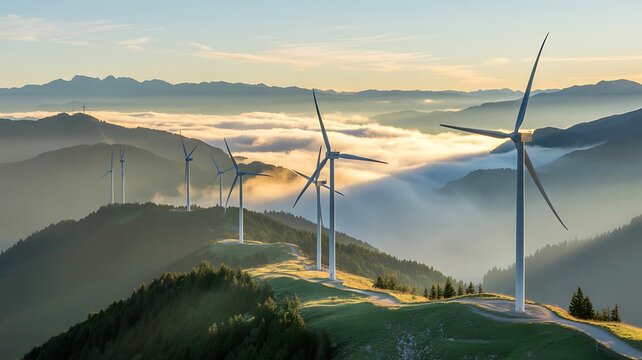 Happy Anniversary decoration with colorful light bulbs on wooden background