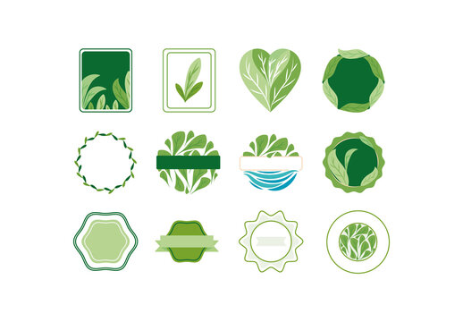 Organic Certified Badge Set