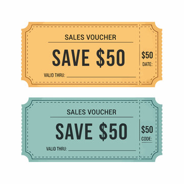 Save $50 today with this stylish sales voucher designed to give shoppers instant discounts.