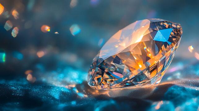 Focused shot of gemstone under gemological light source revealing chatoyancy 