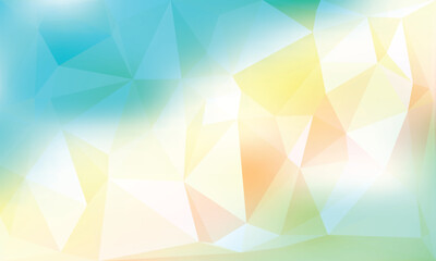 Obraz premium Colorful geometric shapes abstract background 1