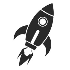 Fototapeta premium rocket vector illustration