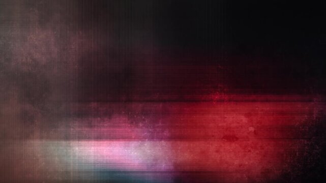 Dirty black and red multicolor grunge looping animated background