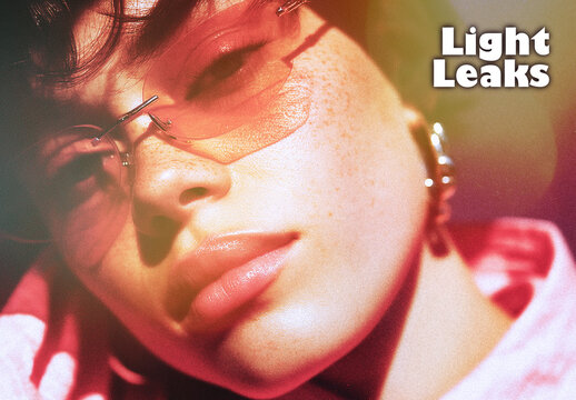 Vintage Prism Light Leaks Photo Effect