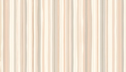 Obraz premium Vertical stripes of tan, beige, and light gray with subtly textured, brush-stroke-like edges