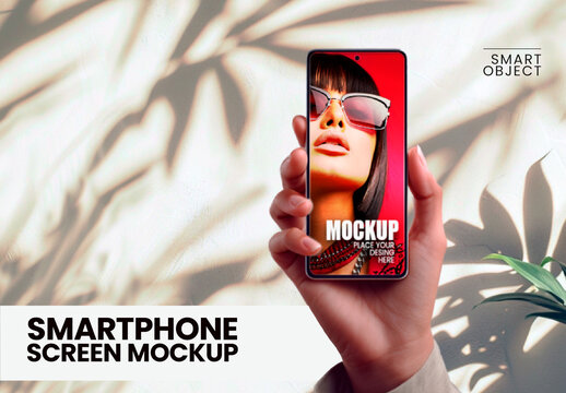 Smartphone Screen Mockup