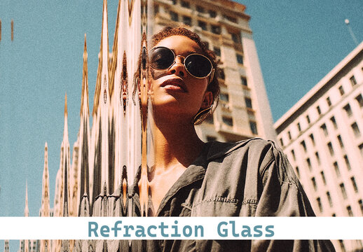 Glass Refraction Photo Effect
