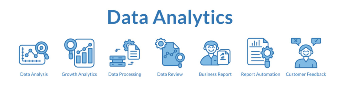 Data Analytics Platform with Business Intelligence Growth Metrics Automated Reporting and Customer Insight Analysis