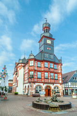 Obraz premium famous timbered town hall in Lorsch