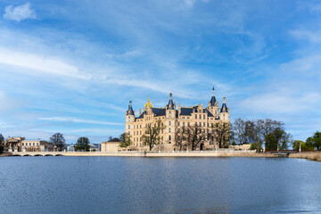 Obraz premium famous schwerin castle , Germany