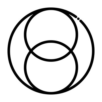 Vesica Piscis Icon Design