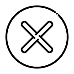 Fototapeta premium Cross Icon Design