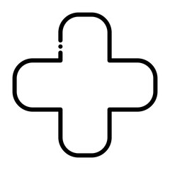 Obraz premium Plus Icon Design