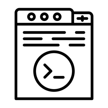 Web Programming Icon Design