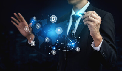 Global currency exchange enables seamless money transfer through currency, exchange, and global...