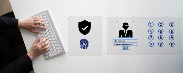 A multi factor authentication system for digital security and access control. Using passwords,...
