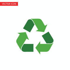 Obraz premium Eco Friendly Recycling Symbol for Environmental Conservation and Sustainable Waste Management