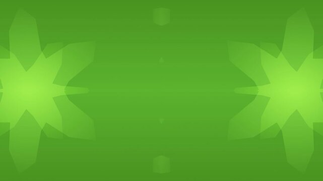 abstract green background with stars