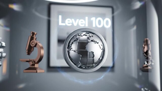 Skill Badge Achievement Gamification EdTech Medals Display