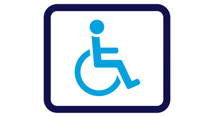 Disability Access Symbol Sign Icon.