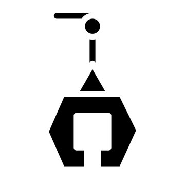 derrick glyph icon