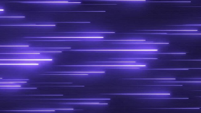 Abstract glowing lines on a dark background with horizontal stripes