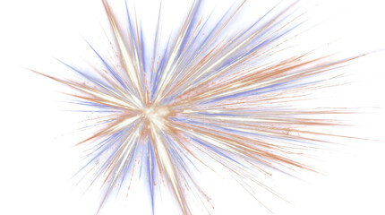 Fototapeta premium Vibrant abstract explosion with dynamic colorful rays