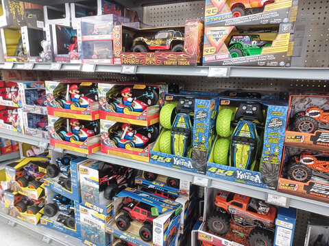 Marshalls American department store inside view